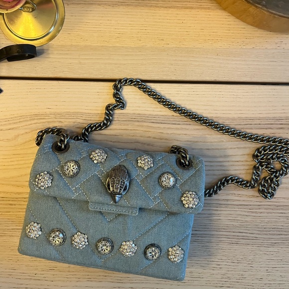 Incredible Kurt Geiger denim purse - Picture 2 of 5